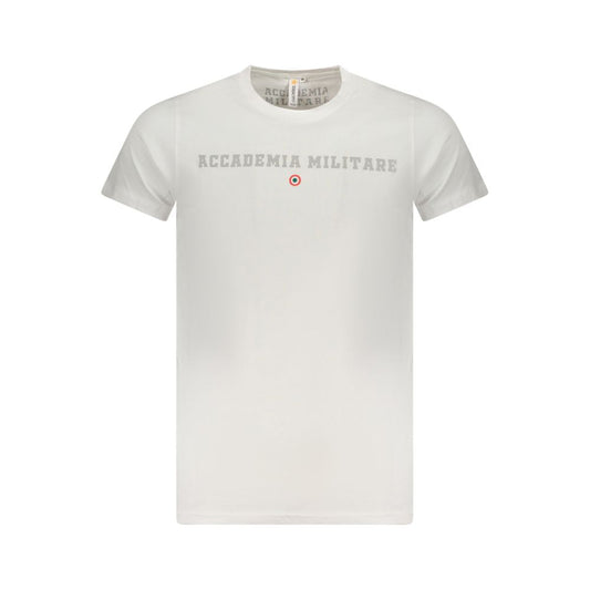 Accademia Militare White Cotton T-Shirt