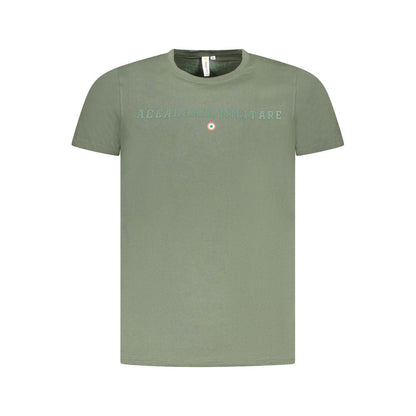 Accademia Militare Green Cotton T-Shirt