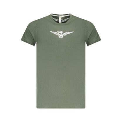 Accademia Militare Green Cotton T-Shirt