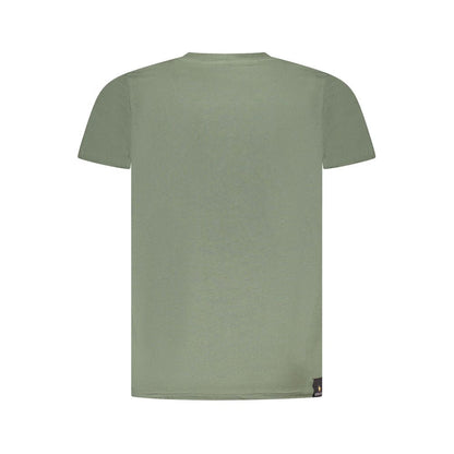 Accademia Militare Green Cotton T-Shirt