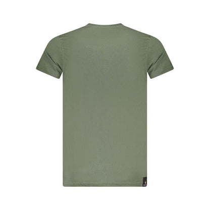Accademia Militare Green Cotton T-Shirt