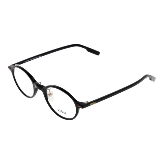 Ermenegildo Zegna Black Men Glasses Frame