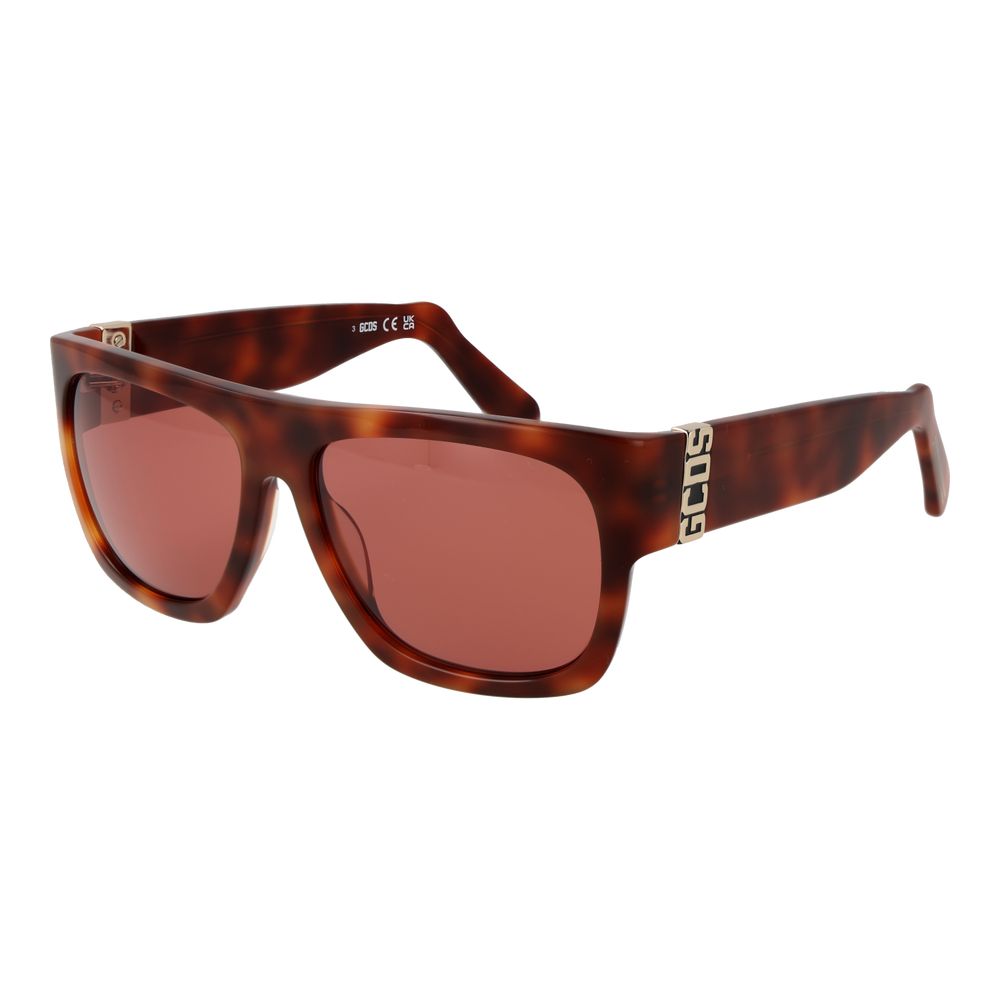 GCDS Brown Unisex Sunglass