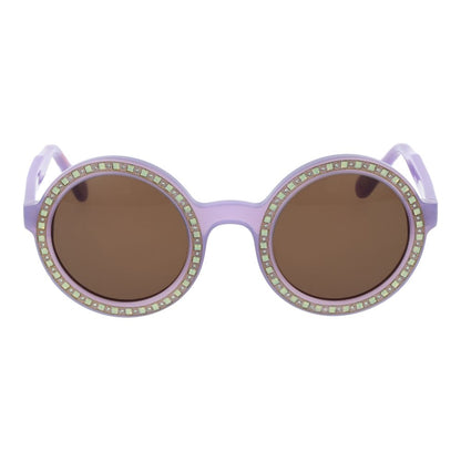 Andy Wolf Purple Unisex Sunglass