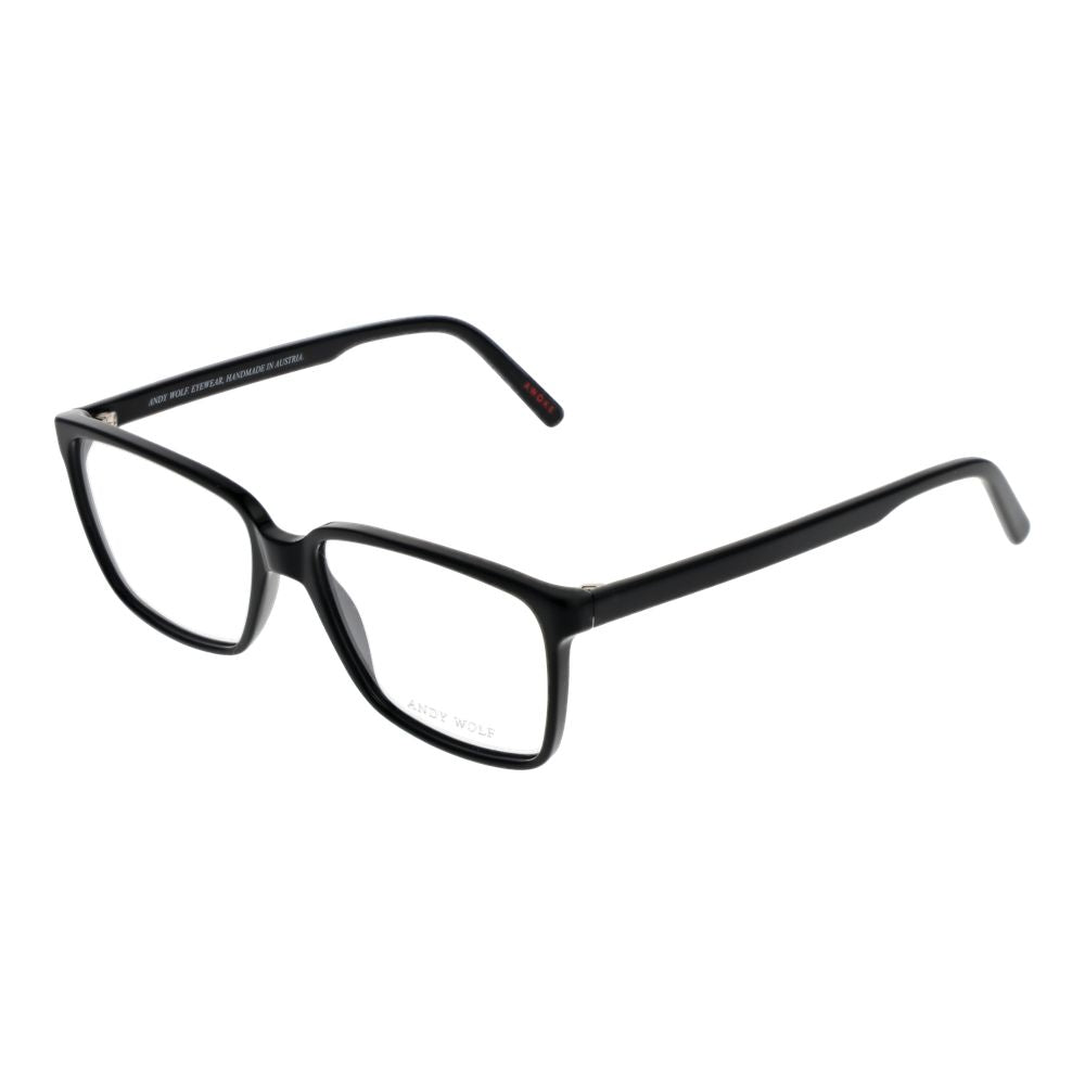 Andy Wolf Black Unisex Glasses Frame