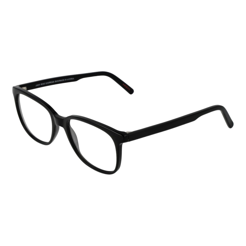 Andy Wolf Black Unisex Glasses Frame