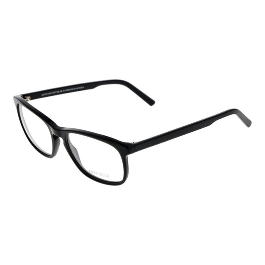 Andy Wolf Black Unisex Glasses Frame