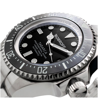 Bobroff Gray Stainless Steel Watch