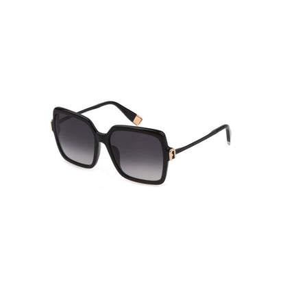 Furla Black Acetate Women Sunglass