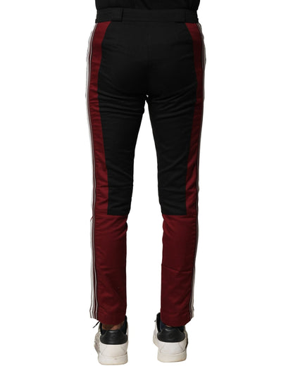 Dolce & Gabbana Multicolor Cotton Jogger Men Pants