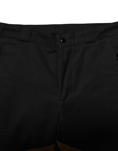 Dolce & Gabbana Multicolor Cotton Slim Fit Men Pants