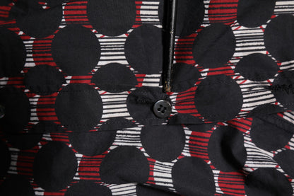 Dolce & Gabbana Multicolor Cotton GOLD Long Sleeves Shirt