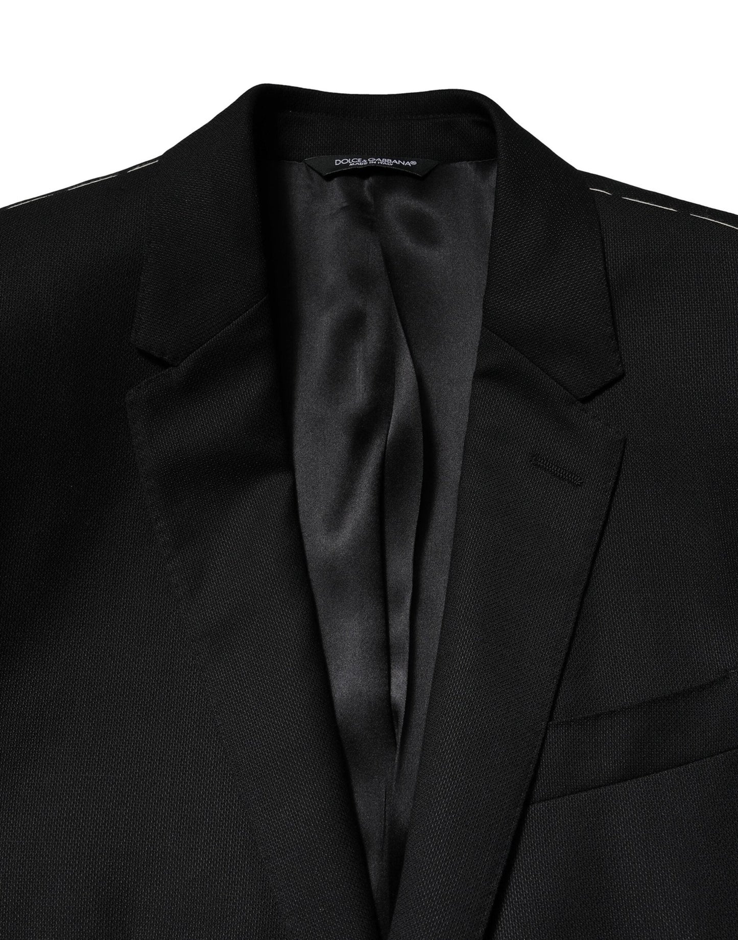 Dolce & Gabbana Blue MARTINI Wool Formal 2 Piece Suit