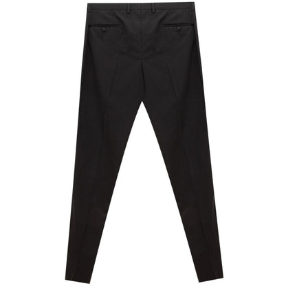 Dolce & Gabbana Black Wool Pant