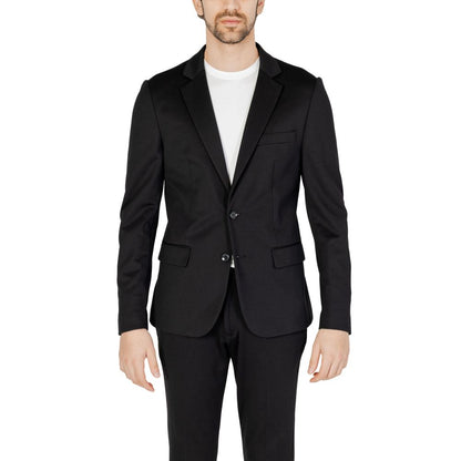 Antony Morato Black Polyester Blazer