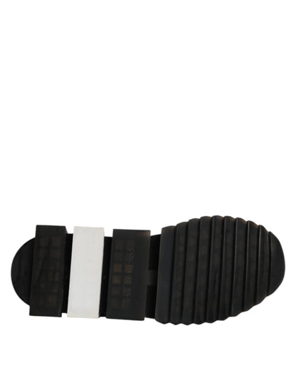 Dolce & Gabbana Black SORRENTO Sport Stretch Sneakers Shoes