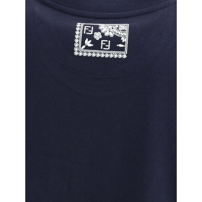 Fendi T-Shirt with bandana print pocket