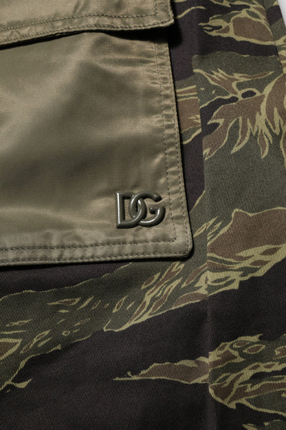 Dolce & Gabbana Multicolor Cargo Camouflage Pants
