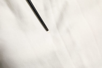 Dolce & Gabbana White Cotton Cargo Bermuda Sweatshorts Shorts