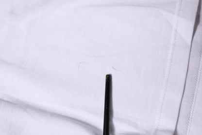 Dolce & Gabbana White Cotton Short Sleeves Cropped T-shirt