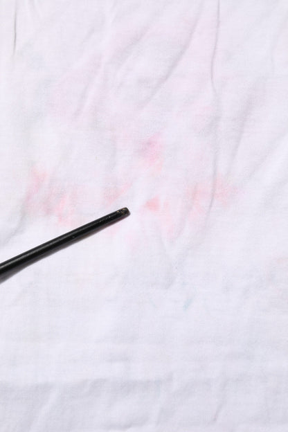 Dolce & Gabbana White Cotton Printed Sleeveless Round Neck Top