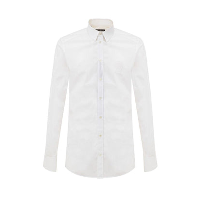 Dolce & Gabbana White Cotton Shirt