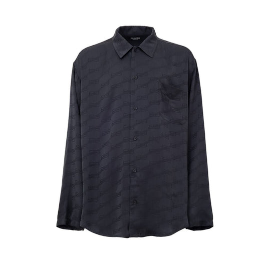 Balenciaga Gray Viscose Shirt