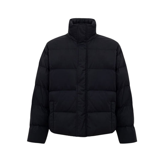 Balenciaga Black Polyamide Jackets & Coat