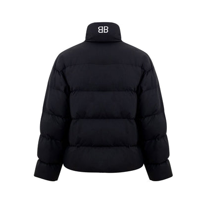 Balenciaga Black Polyamide Jackets & Coat