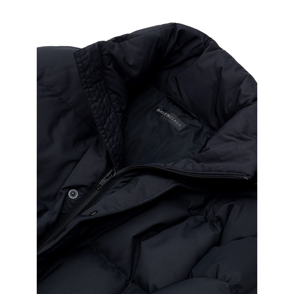 Balenciaga Black Polyamide Jackets & Coat