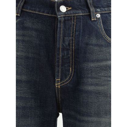 Alexander McQueen Vintage effect Jeans