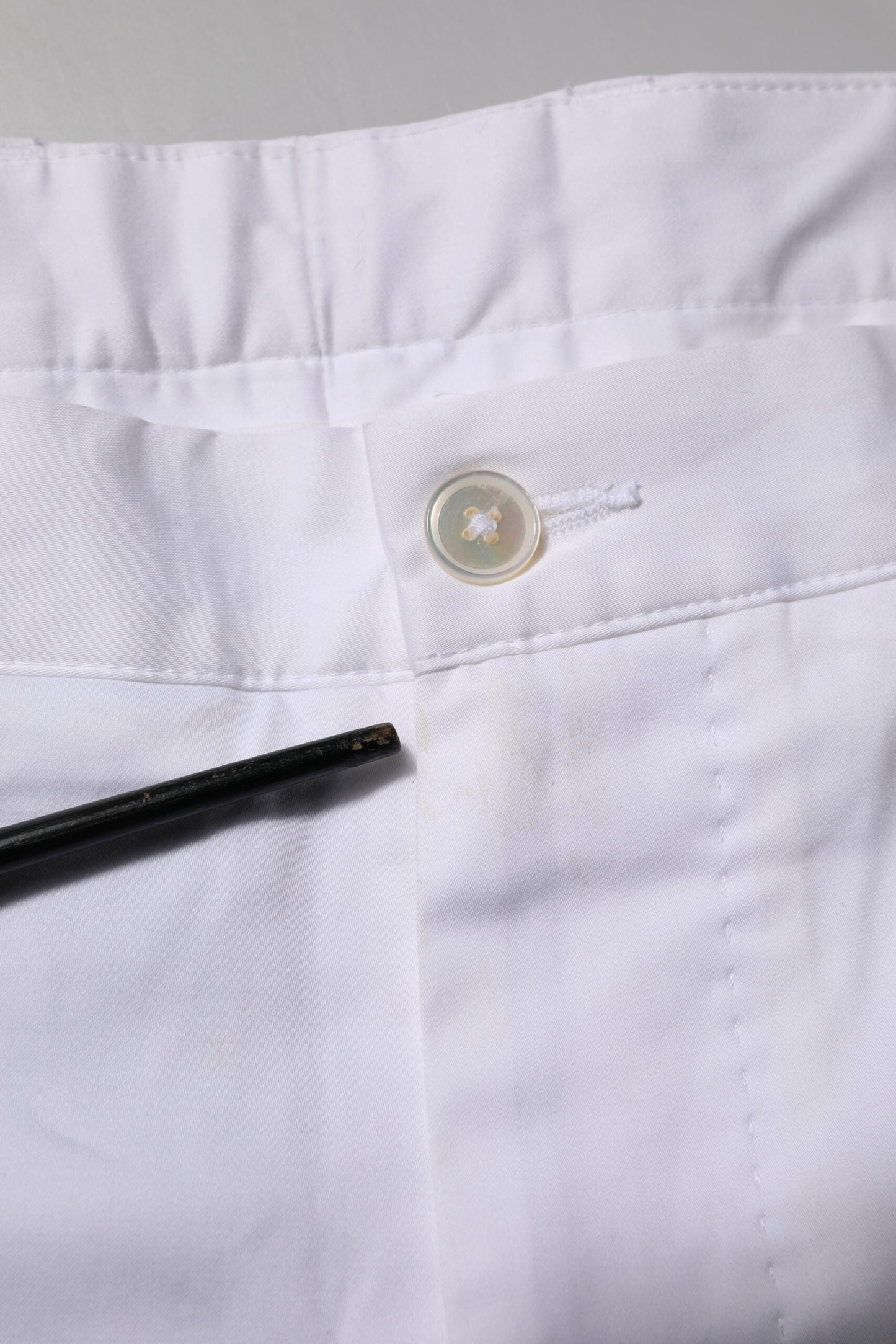 Dolce & Gabbana White Chinos Cotton Stretch Casual Shorts