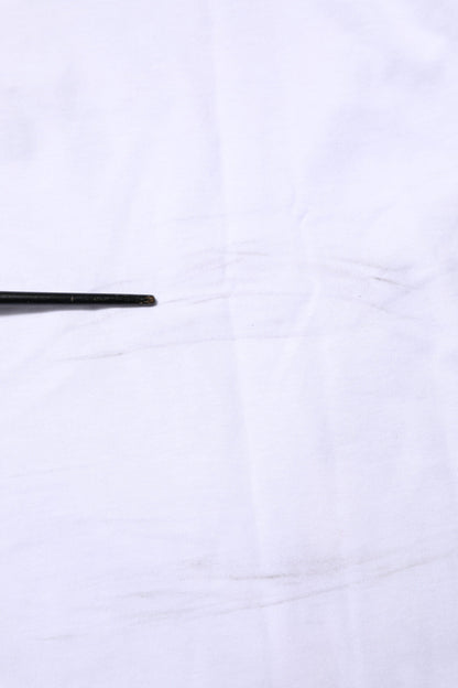 Dolce & Gabbana White Camouflage Cotton Men Crew Neck T-shirt