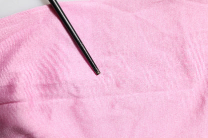 Dolce & Gabbana Pink Floral Detailing Cardigan Sweater