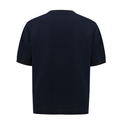 Dunhill Blue Cotton T-Shirt
