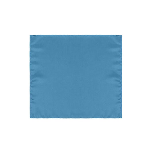 Dolce & Gabbana Light Blue Silk Pocket Square