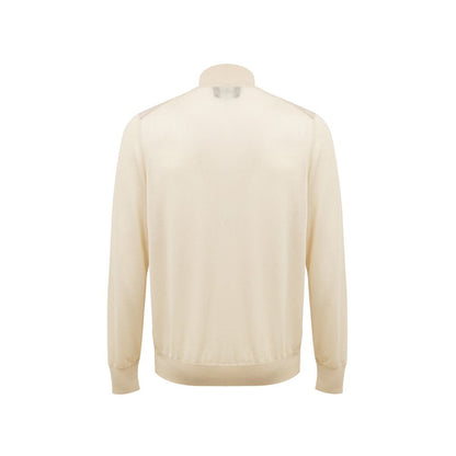 Gran Sasso Beige Wool T-Shirt