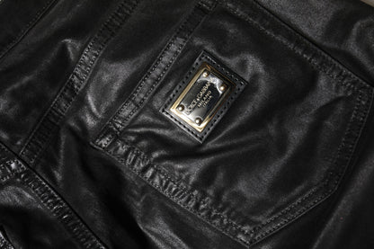 Dolce & Gabbana Black GRACE High Waist Skinny Denim Jeans