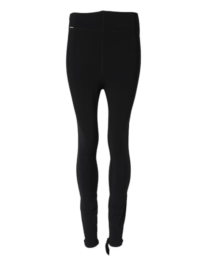 Dolce & Gabbana Black High Waisted Leggings Pants