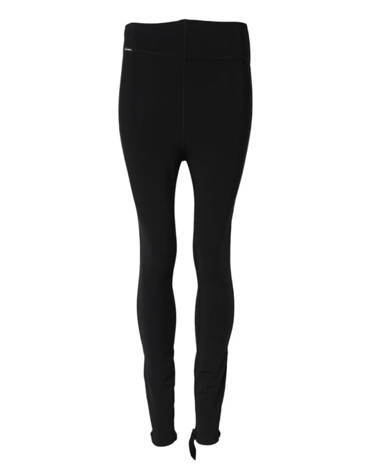 Dolce & Gabbana Black High Waisted Leggings Pants