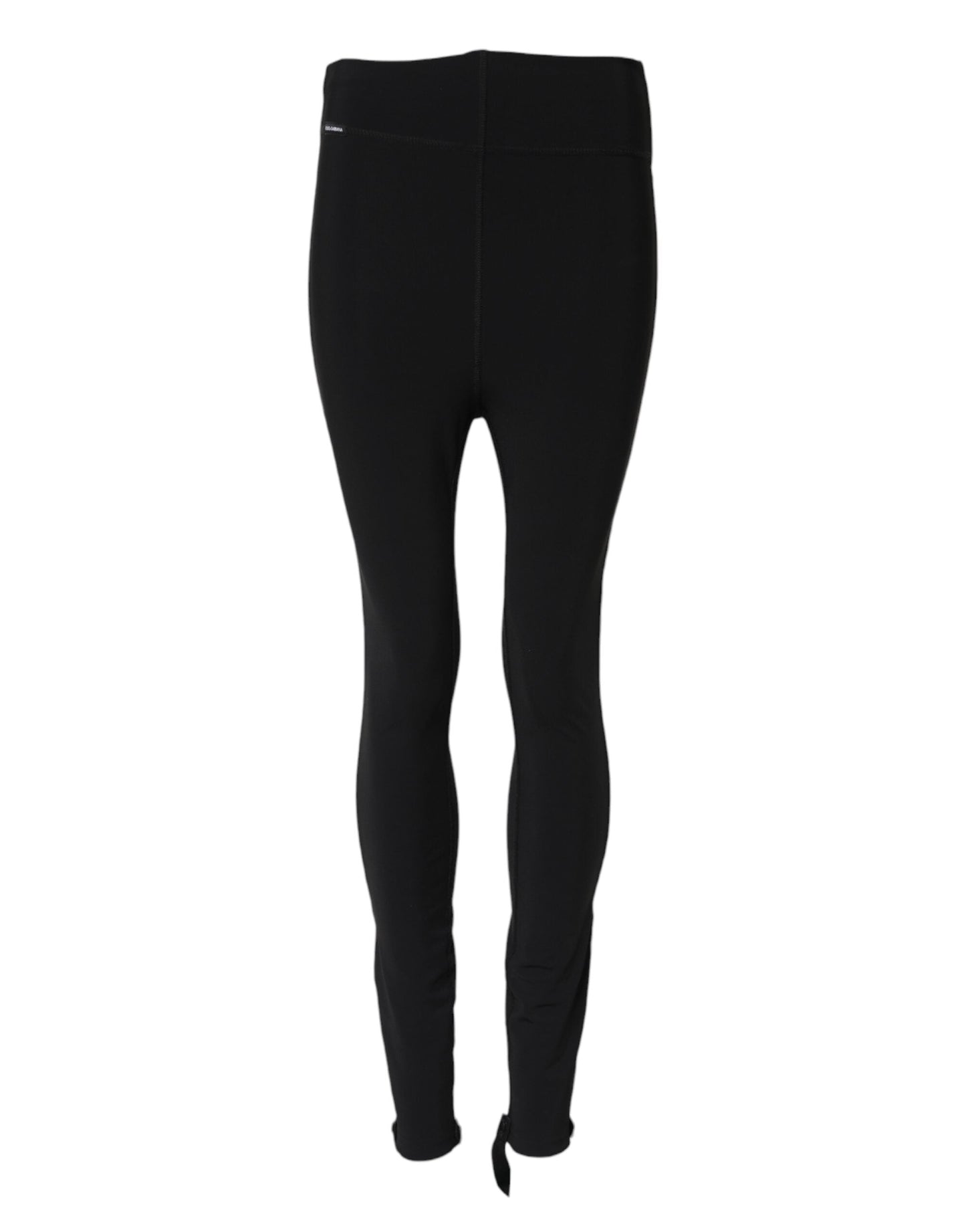 Dolce & Gabbana Black High Waisted Leggings Pants