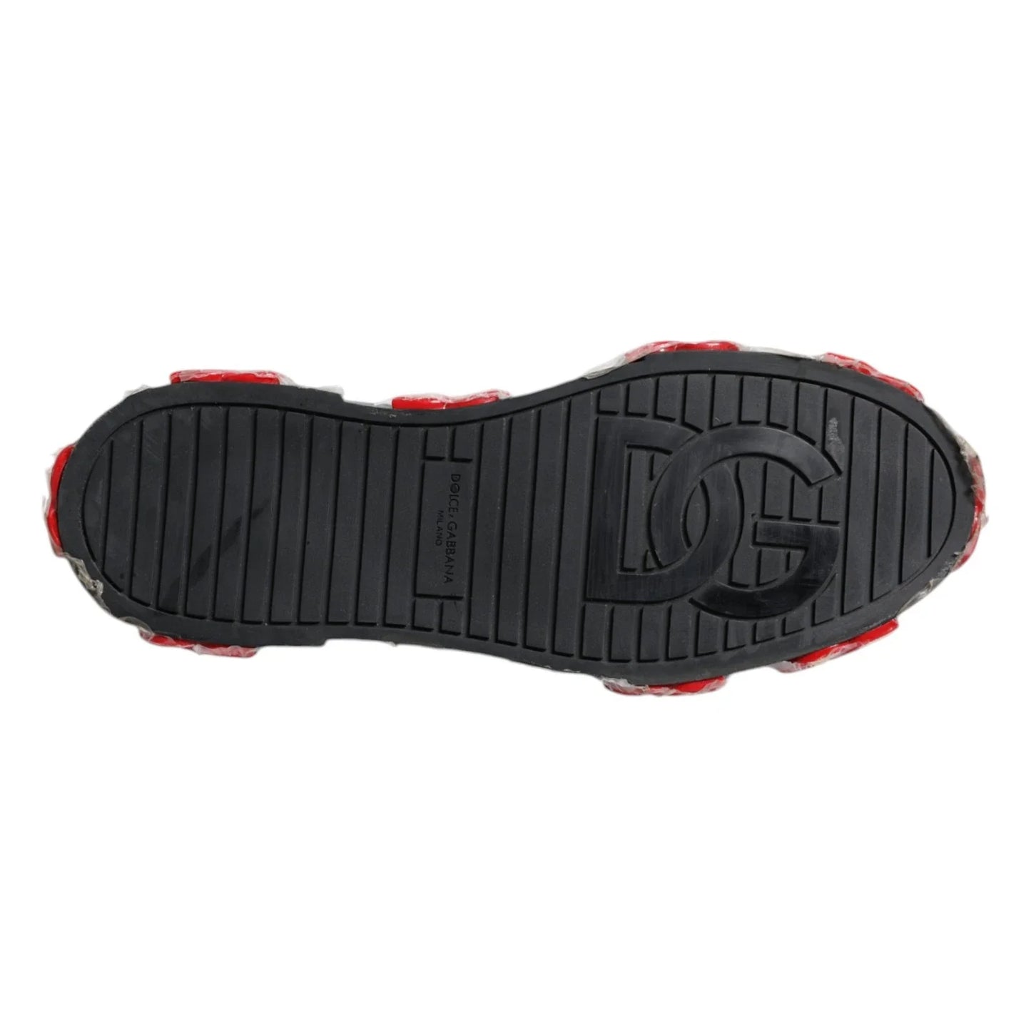 Dolce & Gabbana Multicolor Camouflage High Top Sneakers Shoes