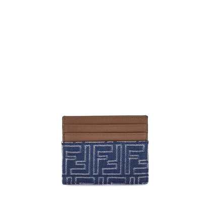 Fendi Denim Card Holder