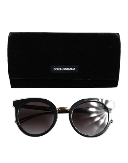 Dolce & Gabbana Black Transparent Trim Round DG4371-F Eyewear Sunglasses