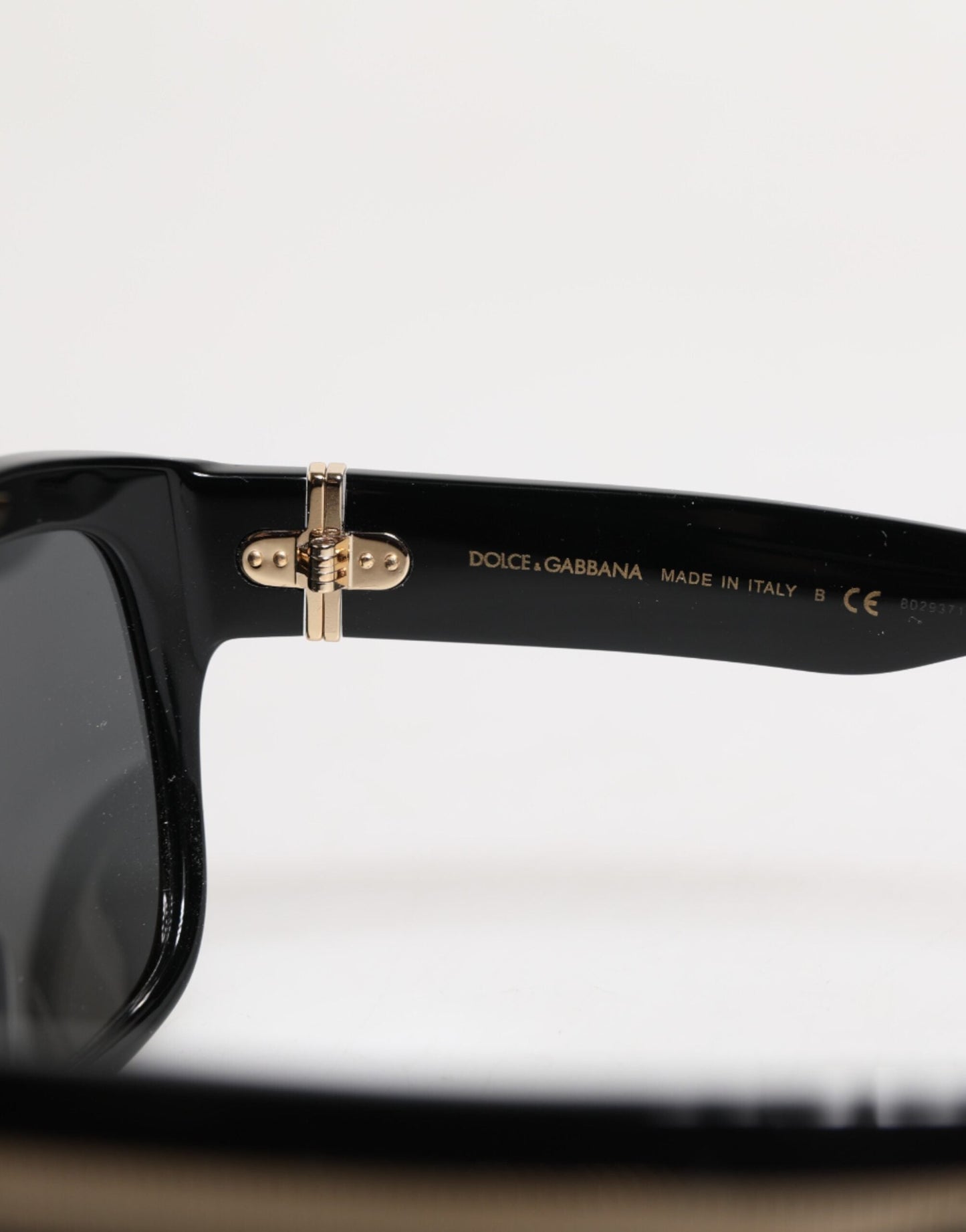 Dolce & Gabbana Black Square Acetate Frame DG4398-F Eyewear Sunglasses