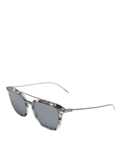 Dolce & Gabbana Gray Havana Acetate Square DG4327 Eyewear Sunglasses