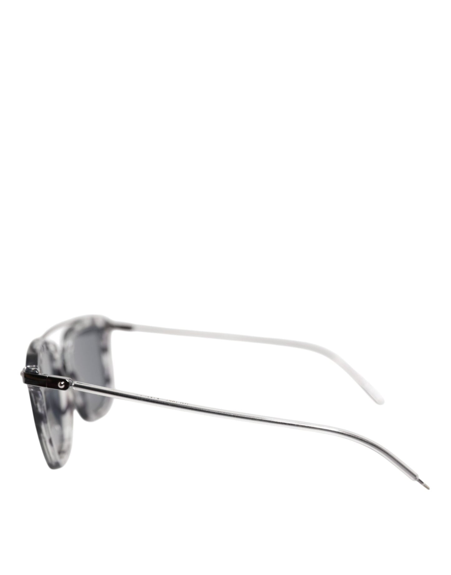 Dolce & Gabbana Gray Havana Acetate Square DG4327 Eyewear Sunglasses