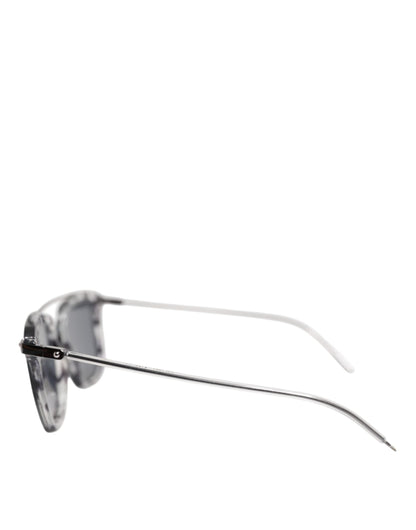 Dolce & Gabbana Gray Havana Acetate Square DG4327 Eyewear Sunglasses