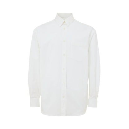 Gucci White Cotton Shirt