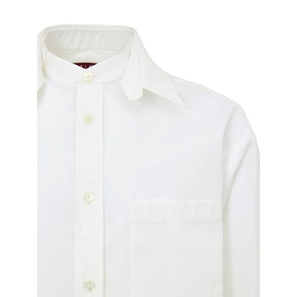 Gucci White Cotton Shirt